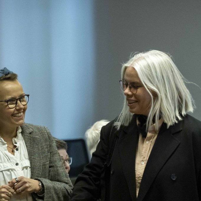 Svanhildur Sigurðardóttir og Guðfinna Mjöll Magnúsdóttir