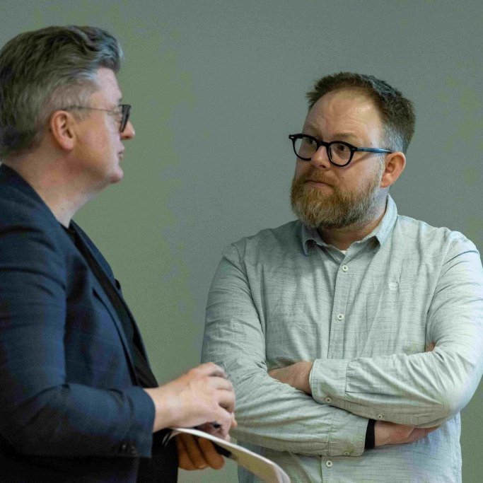 Gunnar Bjarni Ragnarsson og Árni Már Haraldsson, stjórnarmenn
