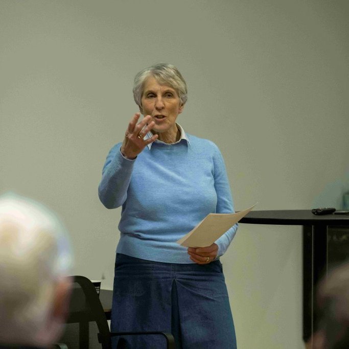 Anna Stefánsdóttir, fundarstjóri stjórnar umræðum