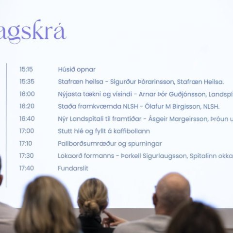 Dagskrá málþings 