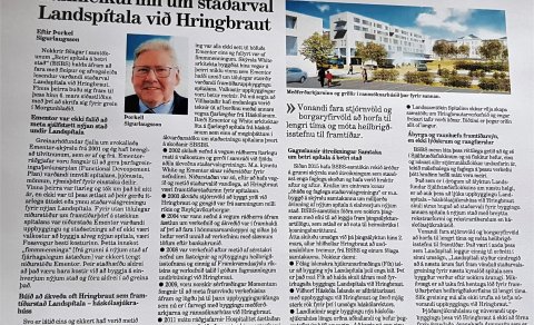 Sannleikurinn um staðarvalið við Hringbraut