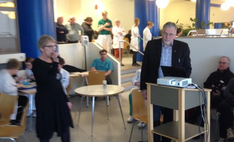 Spítalinn okkar, lífleg fundarherferð